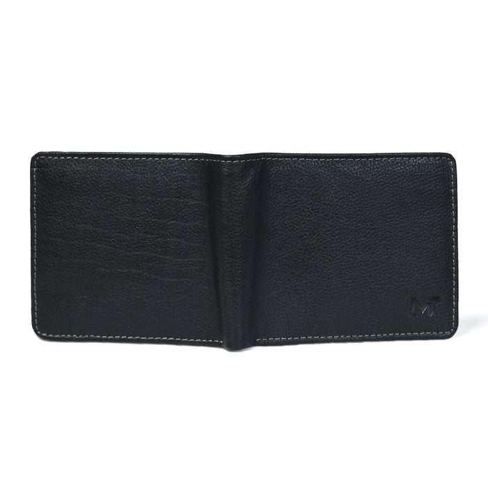 Classic Black Leather Wallet - Tampa Home & Garden Store