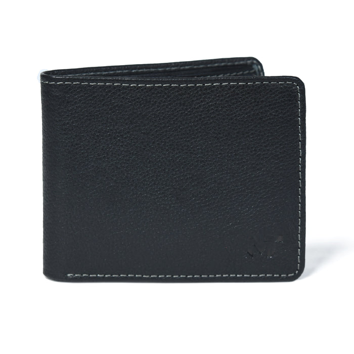 Classic Black Leather Wallet - Tampa Home & Garden Store