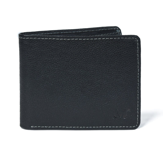 Classic Black Leather Wallet - Tampa Home & Garden Store