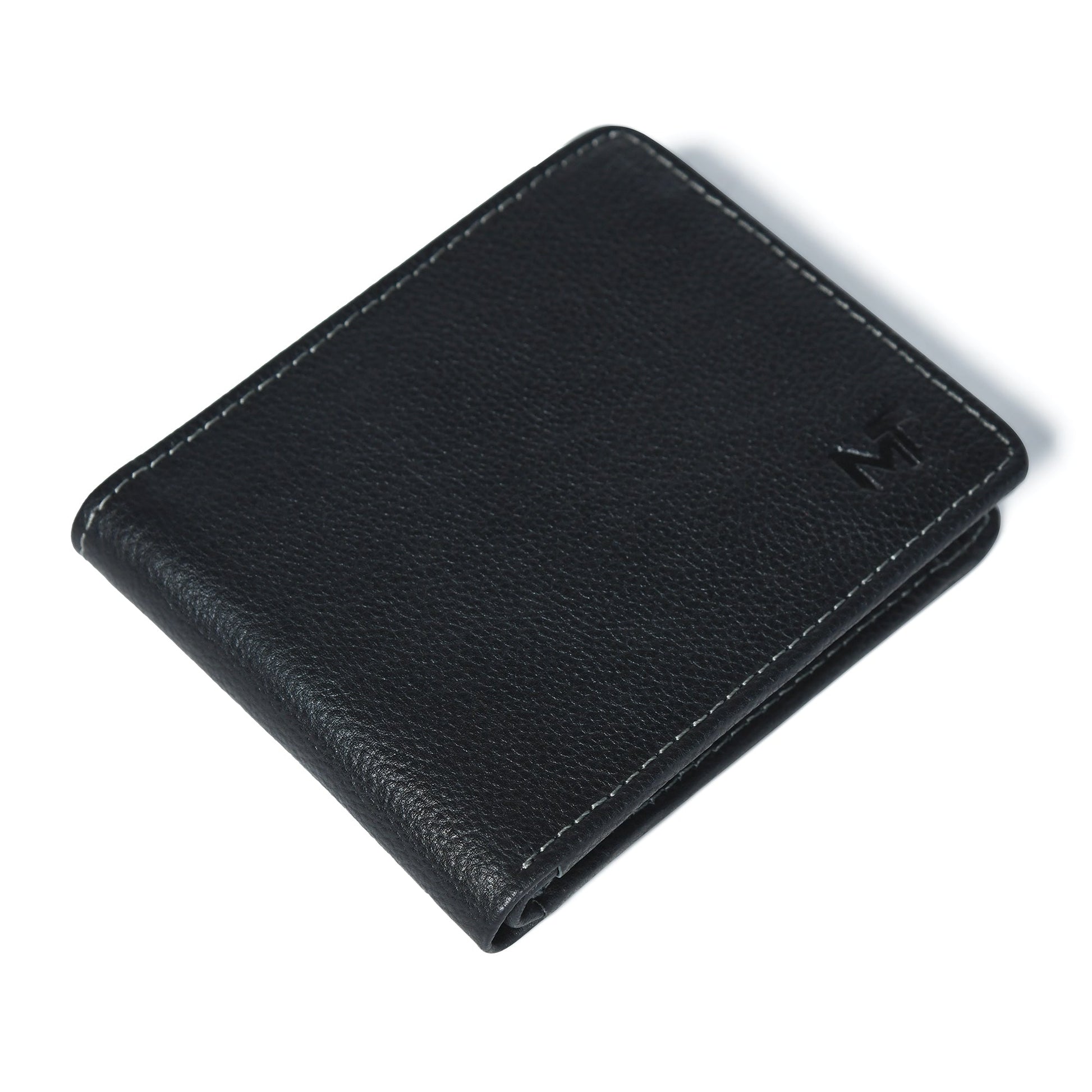 Classic Black Leather Wallet - Tampa Home & Garden Store