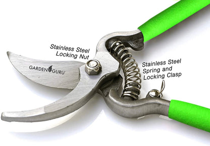 Classic Bypass Pruning Shears Clippers (Green) - Tampa Home & Garden Store