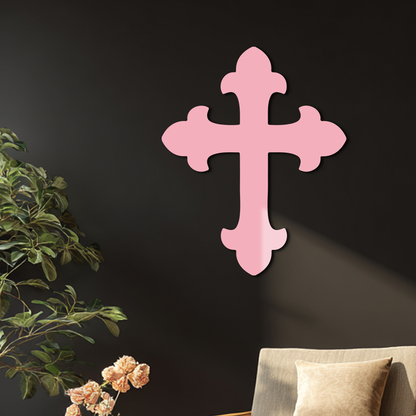 Classic Cross Silhouette Metal Wall Art – Timeless Religious Decor - KAFGP035 - Tampa Home & Garden Store