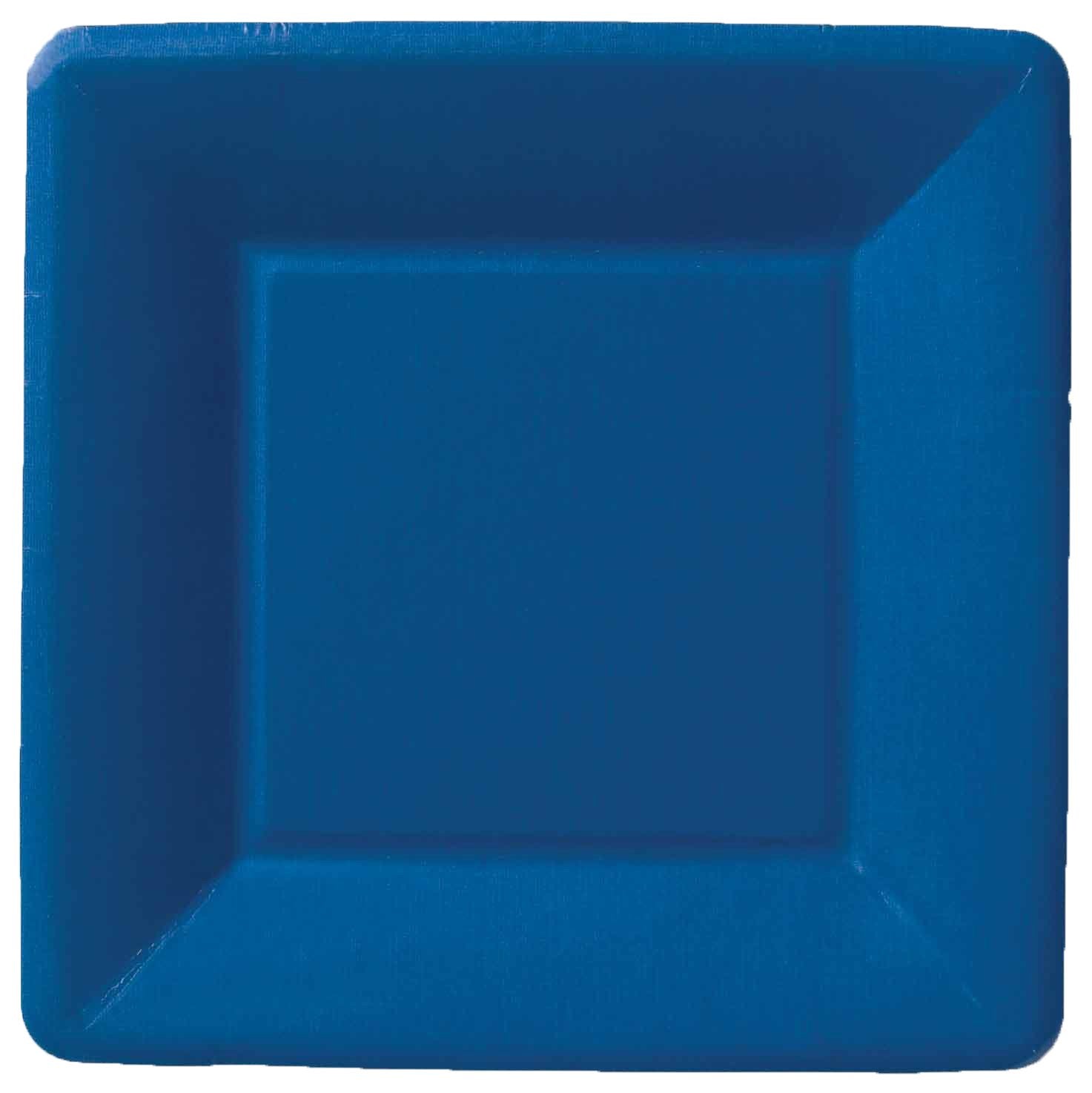 Classic Linen Dark Blue - Salad Plate - Tampa Home & Garden Store