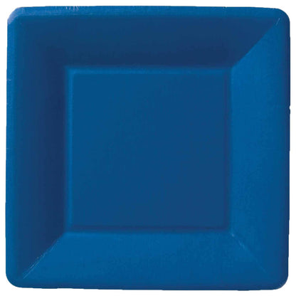 Classic Linen Dark Blue - Salad Plate - Tampa Home & Garden Store