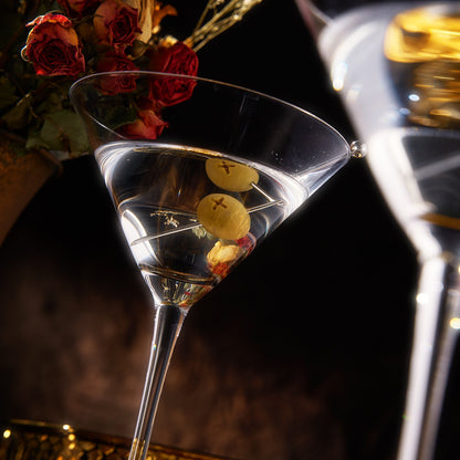 Premium Spritz Martini Cocktail Glassware Pair