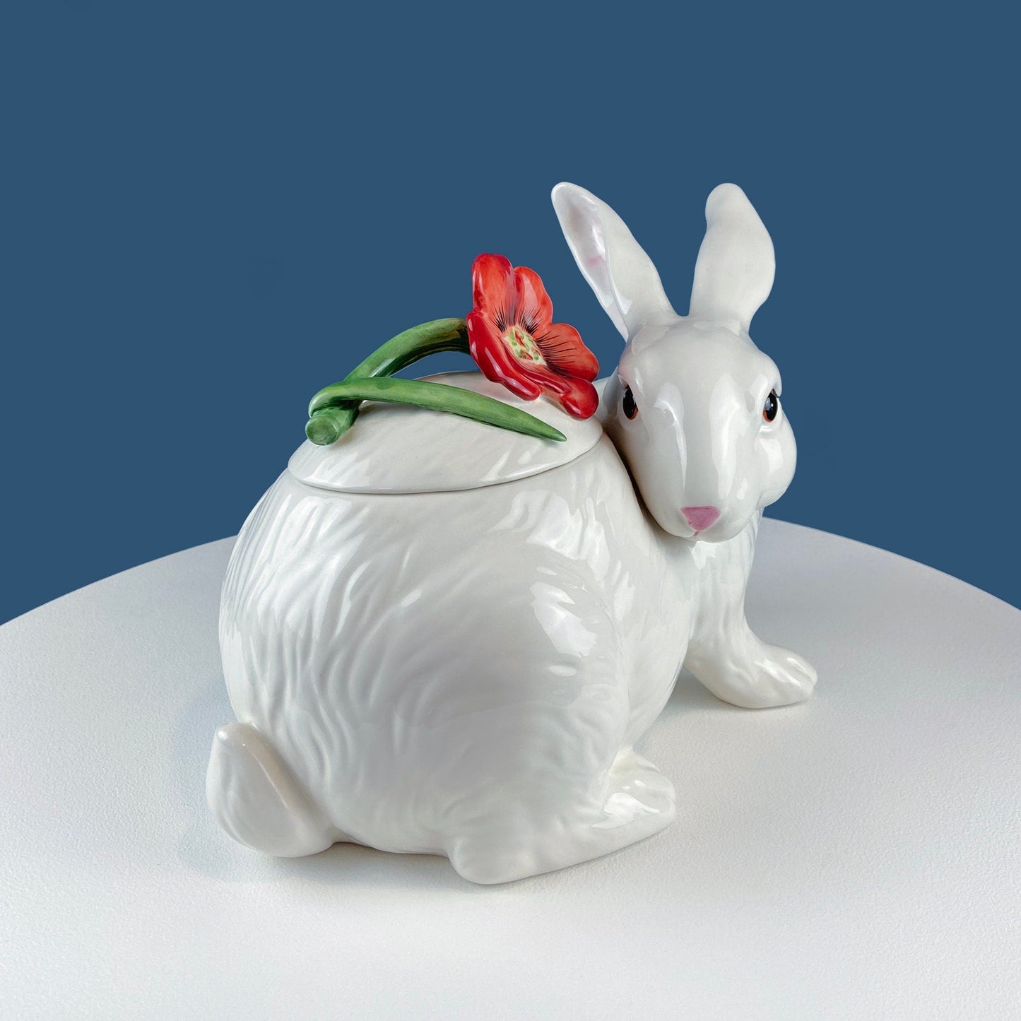 Classic Red Apple Cookie or Storage Jar. Cute Canister. Kids, Dining, Craft Rooms. Kitchen Decor. Imaginative Gift for Teacher.  Red Decor. - Tampa Home & Garden Store