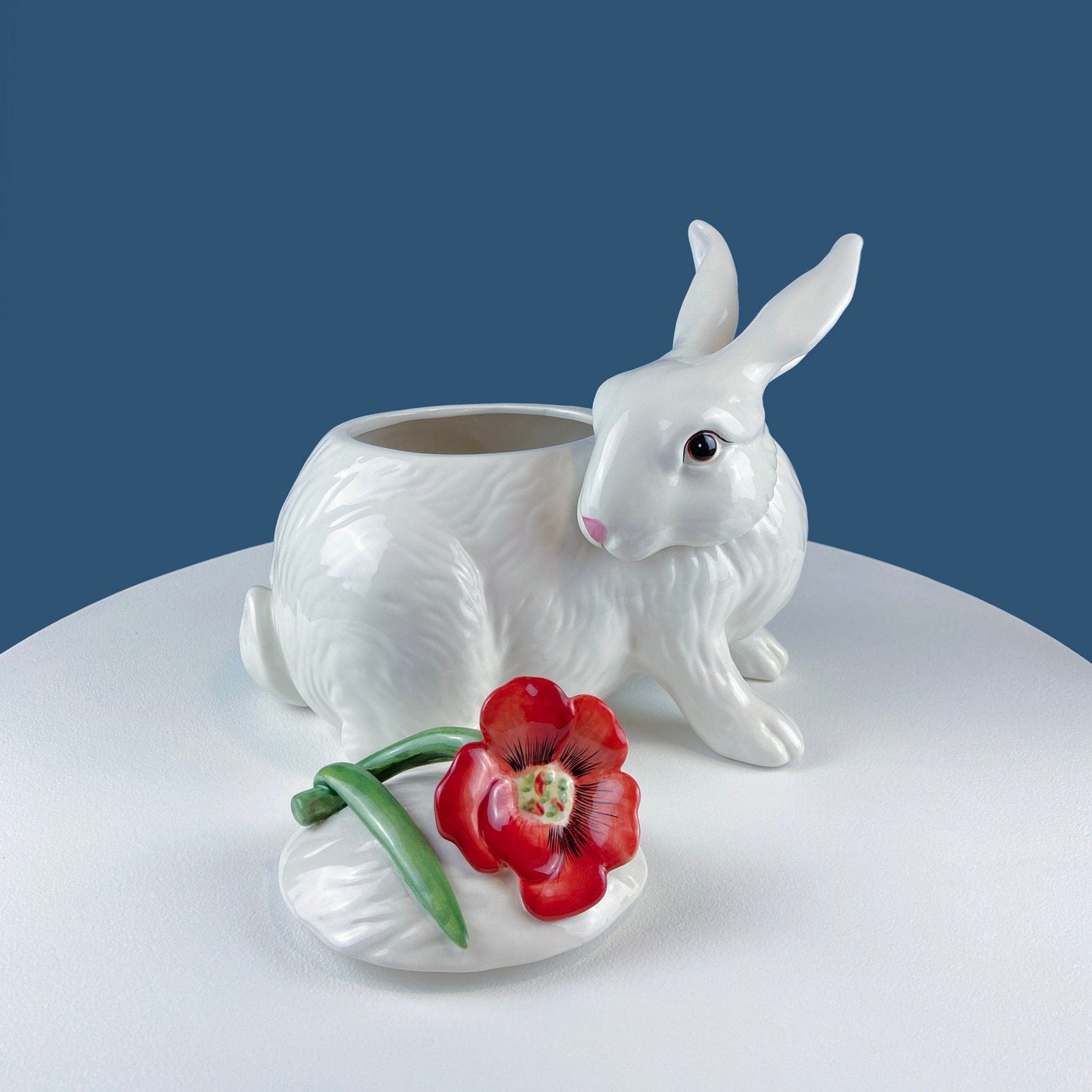 Classic Red Apple Cookie or Storage Jar. Cute Canister. Kids, Dining, Craft Rooms. Kitchen Decor. Imaginative Gift for Teacher.  Red Decor. - Tampa Home & Garden Store