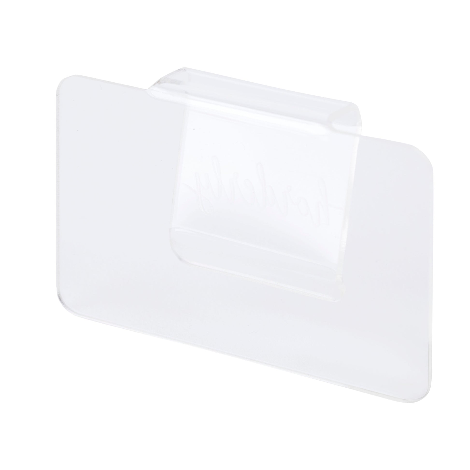 Clear Acrylic Bin Clip Label - Tampa Home & Garden Store