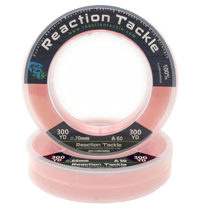 Línea de pesca de fluorocarbono 100 % puro Reaction Tackle