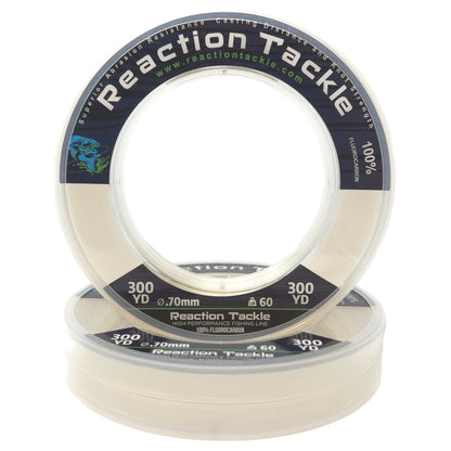 Línea de pesca de fluorocarbono 100 % puro Reaction Tackle