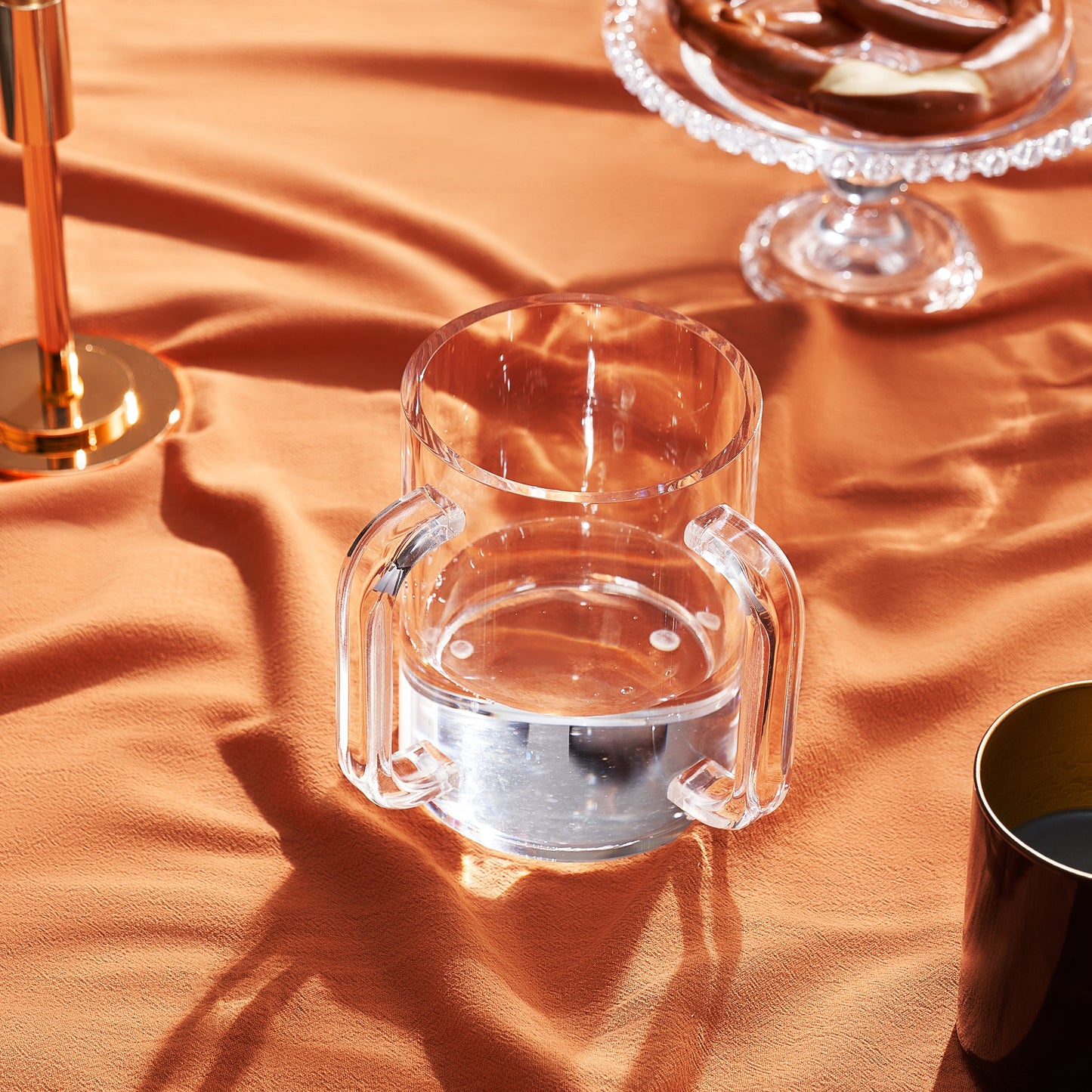 A Classic Clear Acrylic Jewish Hand Washing Cup