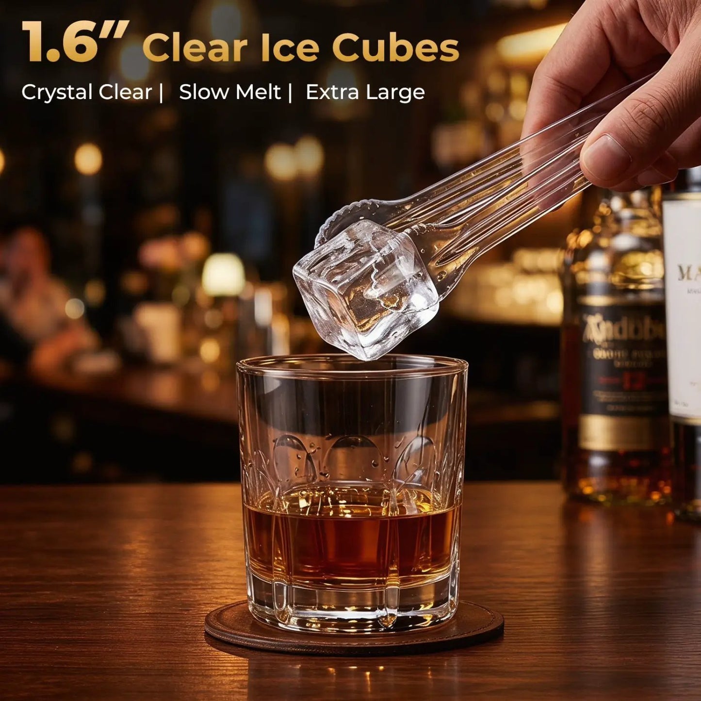 Countertop Ice Maker With Clear Ice Cubes
