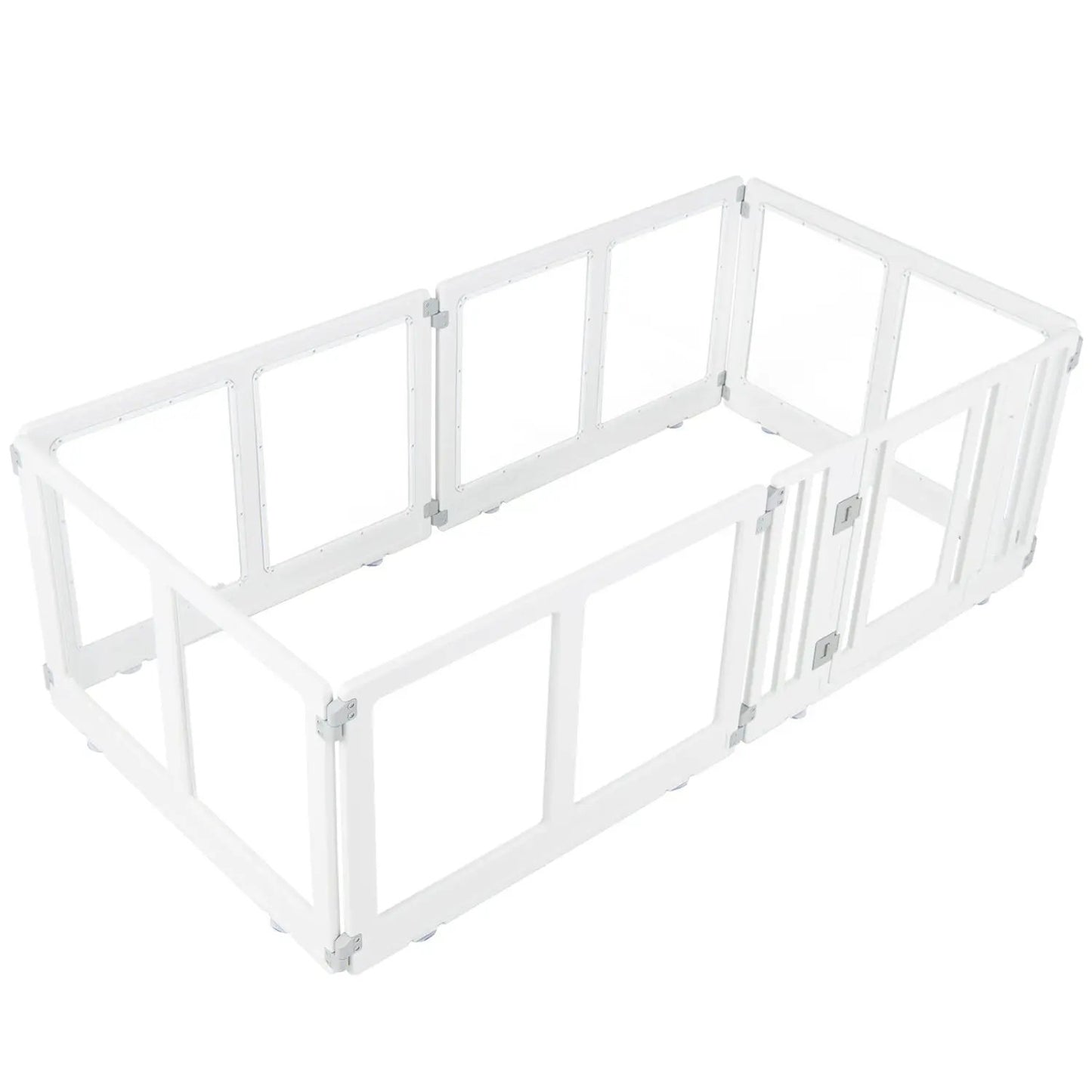 Clear Plastic Dog Playpen With Door 8 Panel