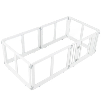 Clear Plastic Dog Playpen With Door 8 Panel