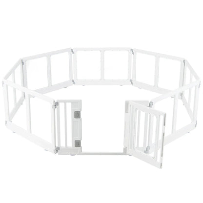 Clear Plastic Dog Playpen With Door 8 Panel
