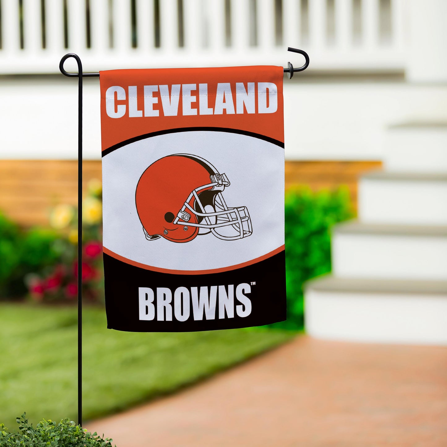 Cleveland Browns Suede Garden Flag - Tampa Home & Garden Store