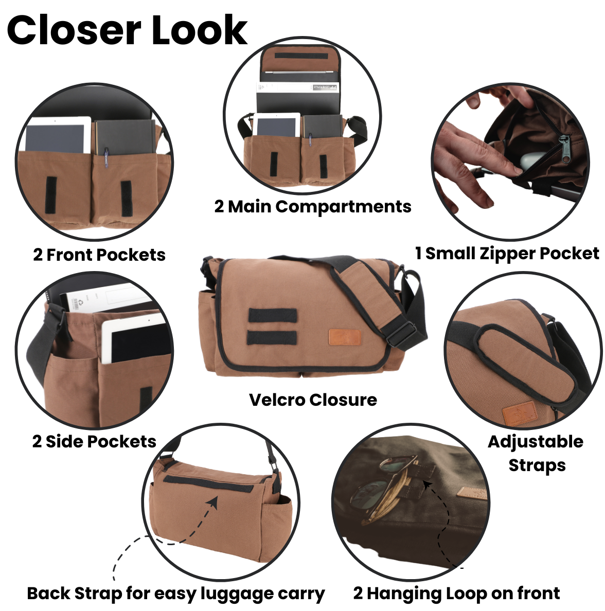 Bolso mensajero Filios 