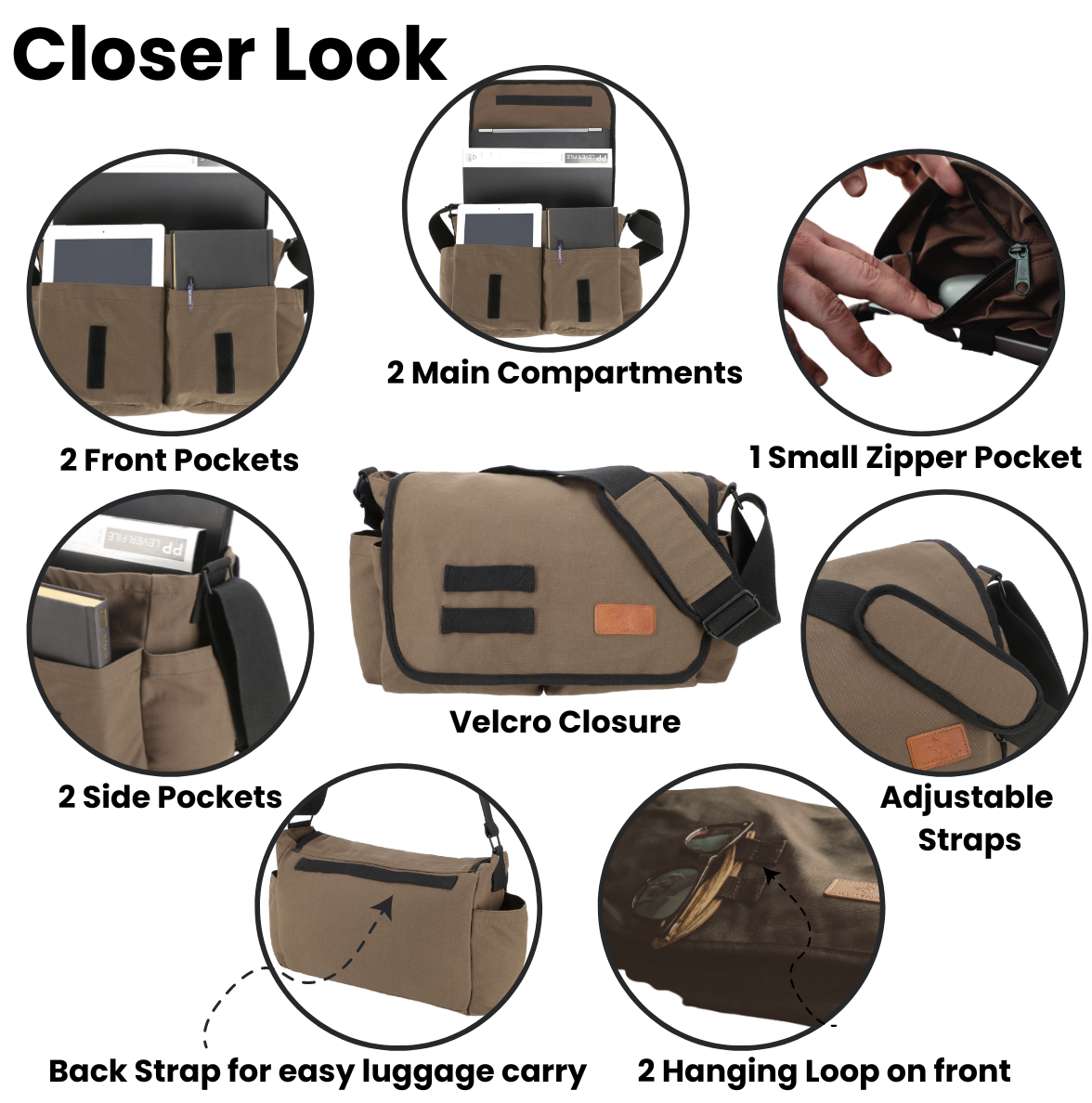 Bolso mensajero Filios 