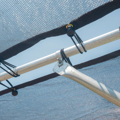 DIY Freestanding Shade Cloth and Steel Frame Kit