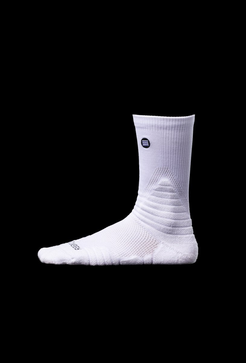 Cloud Tech Performance Socks - White - Tampa Home & Garden Store