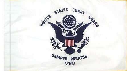 Coast Guard Indoor / Parade Flag - Tampa Home & Garden Store