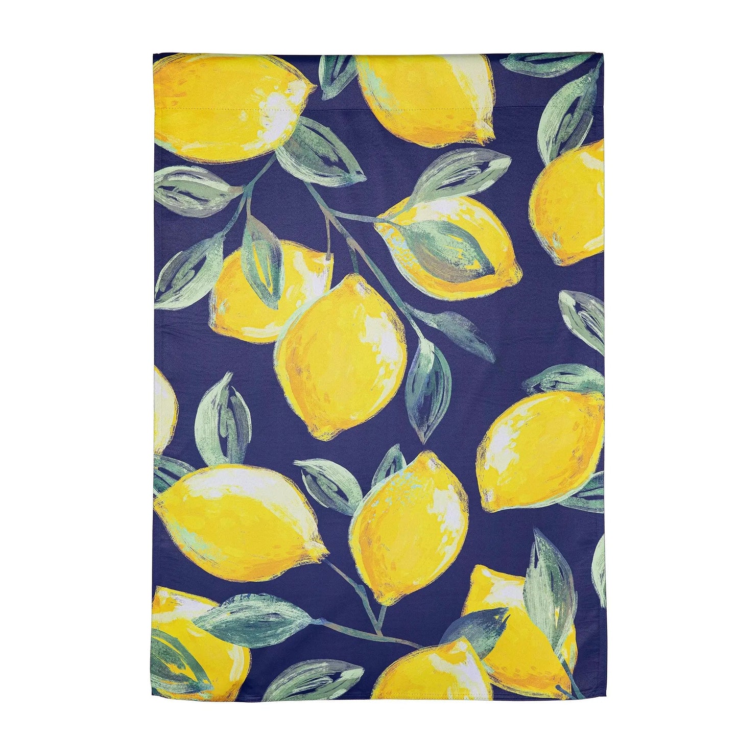 Coastal Citrus Lemons Suede House Flag - Tampa Home & Garden Store