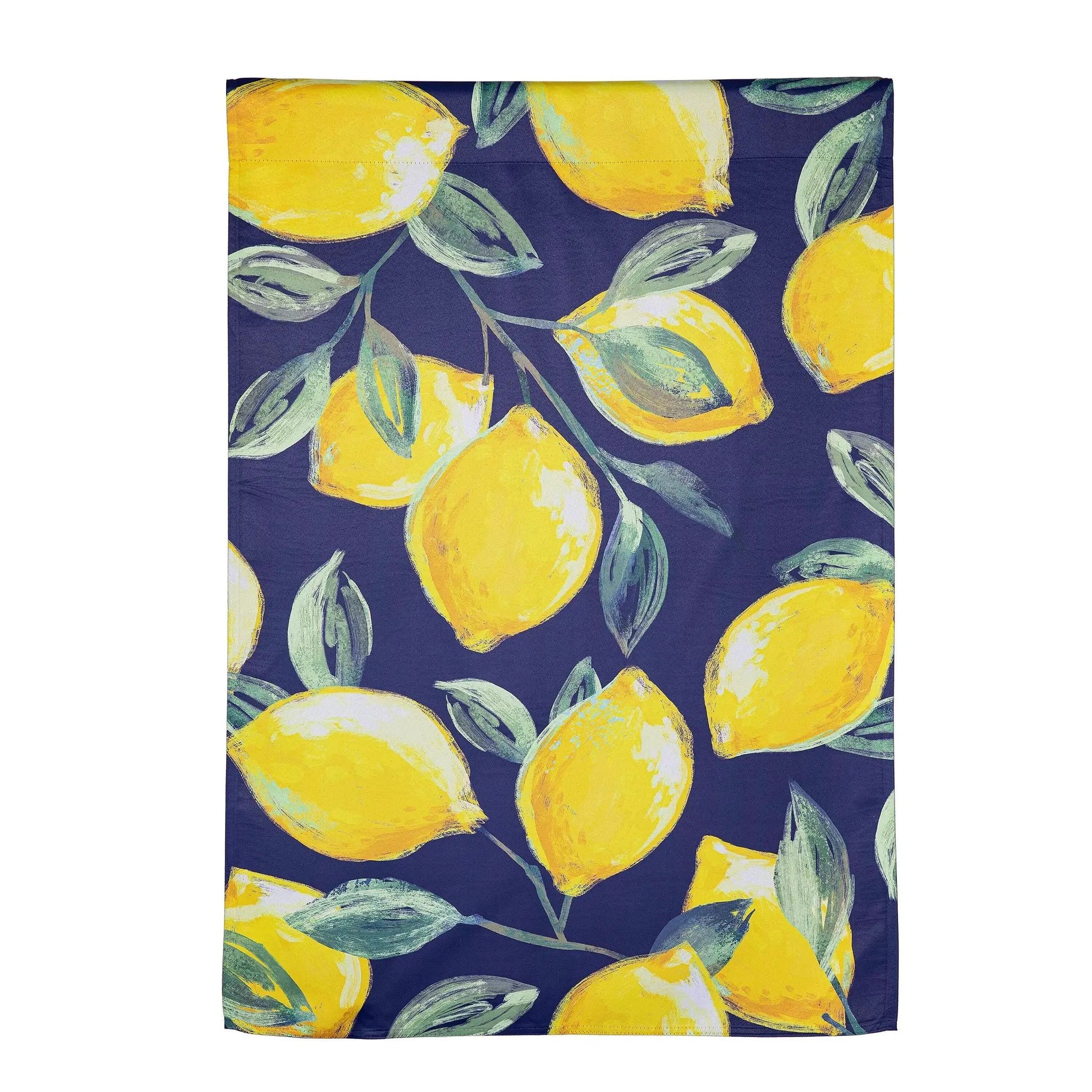 Coastal Citrus Lemons Suede House Flag - Tampa Home & Garden Store