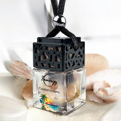 Coastal Dreams Crystal-Enhanced Oil Diffuser, Car Air Freshener, 8ml - Tampa Home & Garden Store