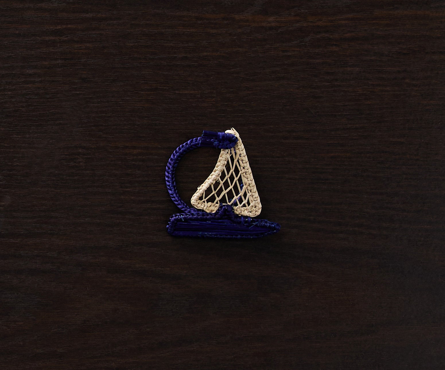 Coastal Sailboat Napkin Ring – Handwoven Iraca Palm – Nautical Table Decor from Colombia - Tampa Home & Garden Store