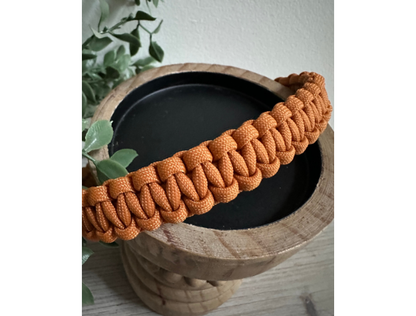 Cobra Braid in Mustard - Handmade Dog Collar - Tampa Home & Garden Store