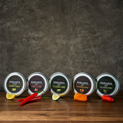 Margarita Salt Rim Variety Set with Five Flavors