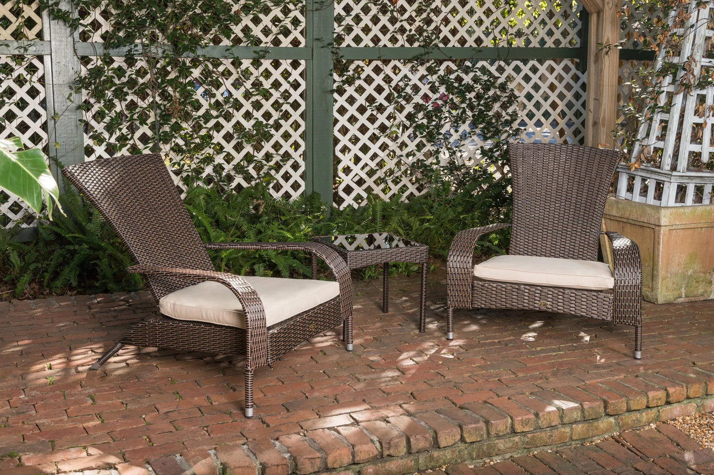 Coconino Wicker Conversation Set - Tampa Home & Garden Store