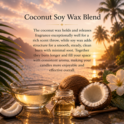 Limited Edition: Christmas Morning Crystal Candle  | Coconut-Soy Wax Candle, 9oz