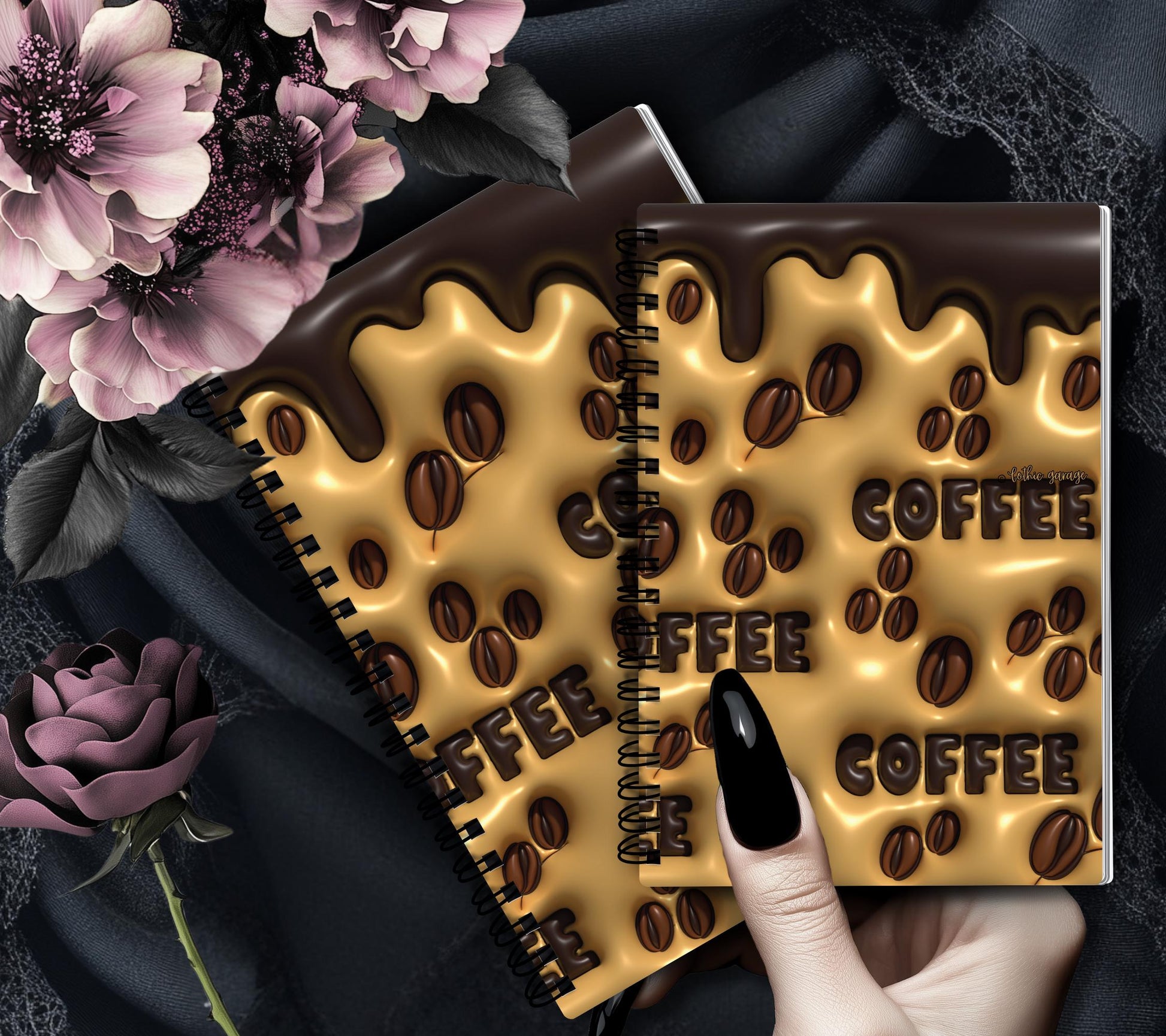 Coffee Beans Reusable Sticker Book, Perfect Fun Gift to Personalize for Coffee Lovers & Sticker Collectors - Tampa Home & Garden Store