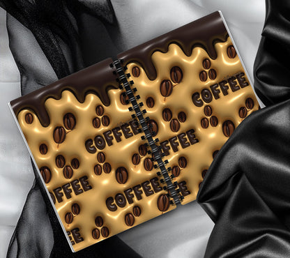 Coffee Beans Reusable Sticker Book, Perfect Fun Gift to Personalize for Coffee Lovers & Sticker Collectors - Tampa Home & Garden Store