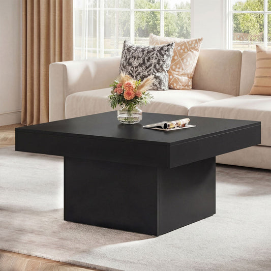 Coffee Table Accent Table with LED Lights and Dynamic Modes - Tampa Home & Garden Store