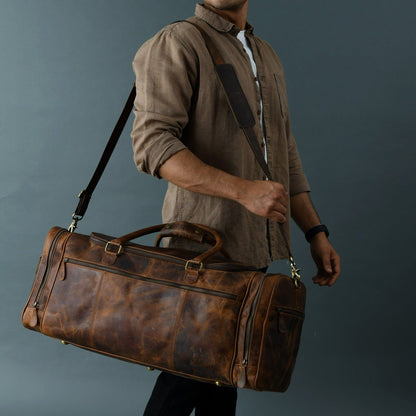 Cohen Buffalo Weekender Duffle - Tampa Home & Garden Store