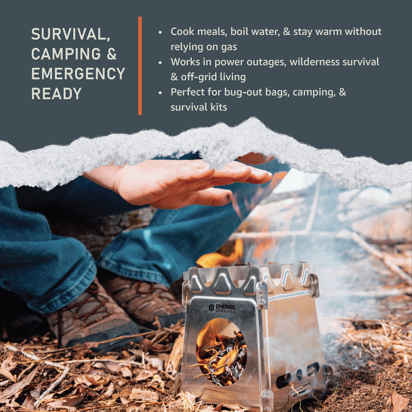 Collapsible Mini Stove - Tampa Home & Garden Store