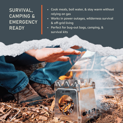 Collapsible Mini Stove - Tampa Home & Garden Store