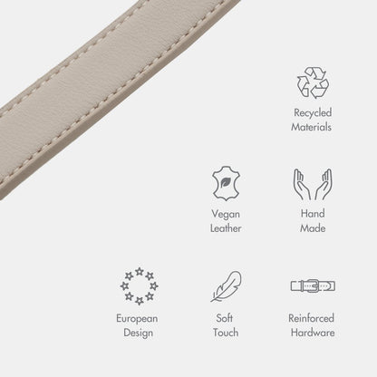 Collar - Air Tag Enabled - Vegan Leather - Cupertino - Tampa Home & Garden Store