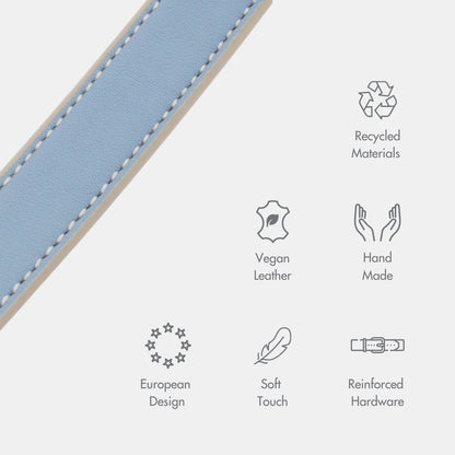 Collar - Air Tag Enabled - Vegan Leather - Cupertino - Tampa Home & Garden Store
