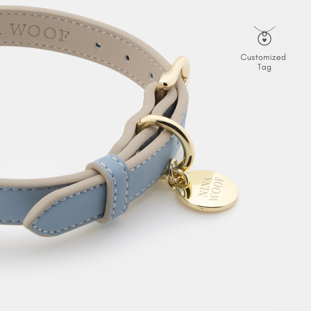 Collar - Air Tag Enabled - Vegan Leather - Cupertino - Tampa Home & Garden Store