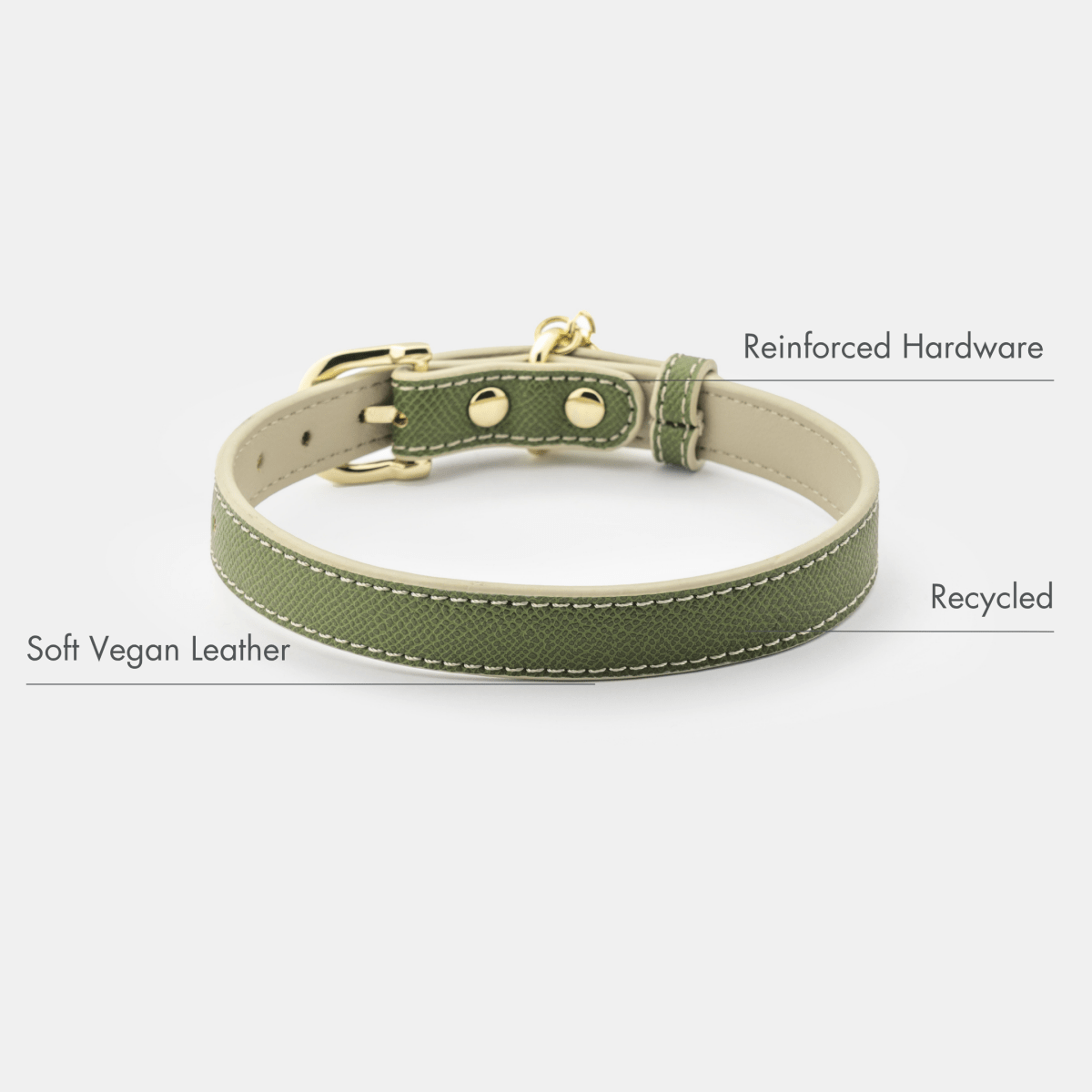 Collar - Vegan Leather - Copenhagen - Tampa Home & Garden Store