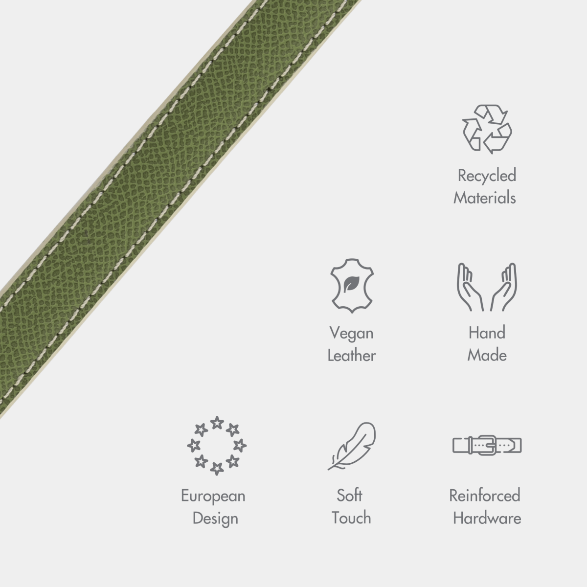 Collar - Vegan Leather - Copenhagen - Tampa Home & Garden Store