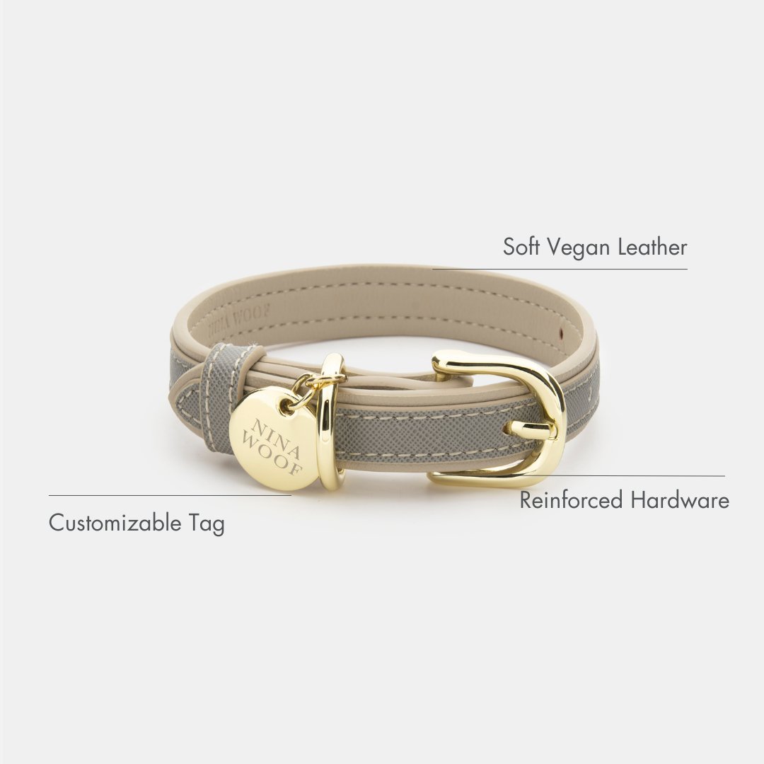 Collar - Vegan Leather - London - Tampa Home & Garden Store