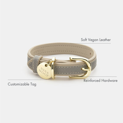 Collar - Vegan Leather - London - Tampa Home & Garden Store