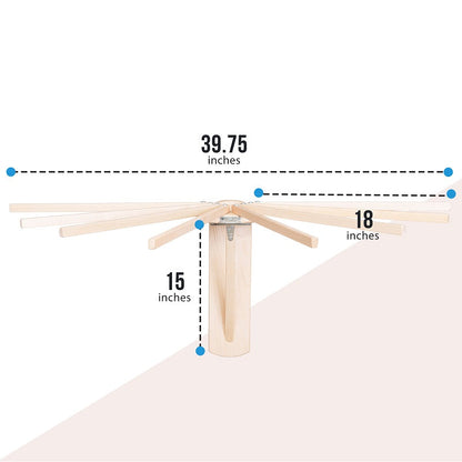 Collective Fold Down Wall Mounted Clothes Drying Rack - Tampa Home & Garden Store