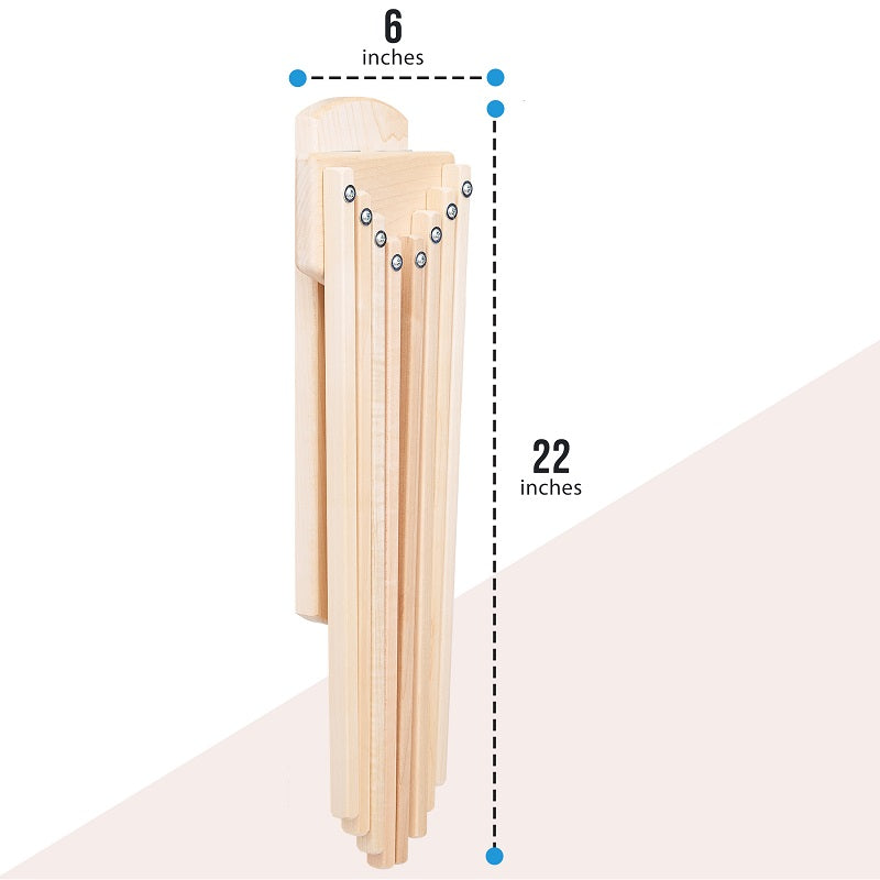 Collective Fold Down Wall Mounted Clothes Drying Rack - Tampa Home & Garden Store