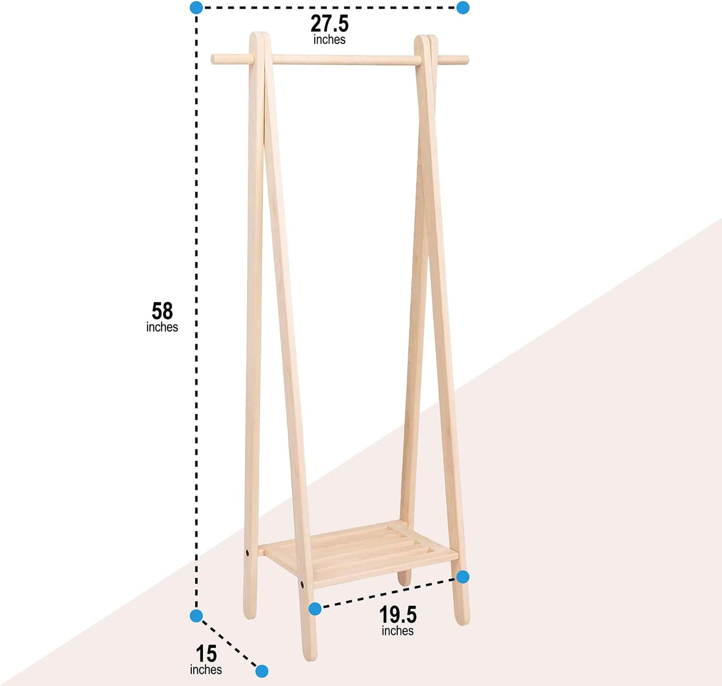 Collective Pennsylvania Woodworks Garment Racks - Tampa Home & Garden Store
