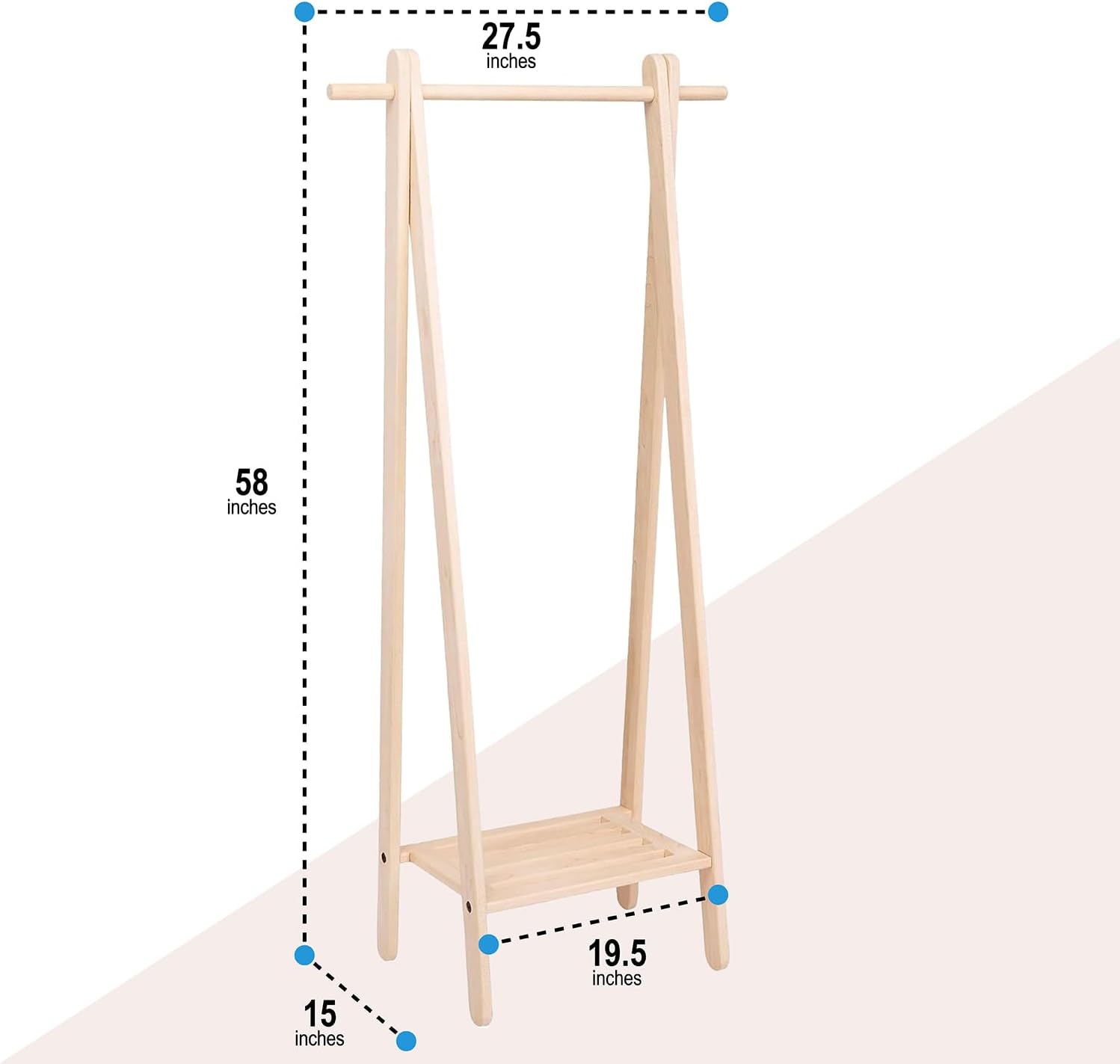 Collective Pennsylvania Woodworks Garment Racks - Tampa Home & Garden Store